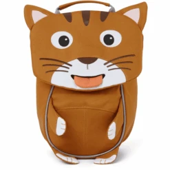 Affenzahn Kleine Freunde - Kinderrucksack: Katze, Braun