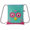 Affenzahn Turnbeutel: Eule, Türkis