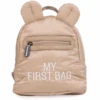 CHILDHOME Kinderrucksack My First Bag Gesteppt Beige -Schulbedarf childhome kinderrucksack my first bag gesteppt beige a326025
