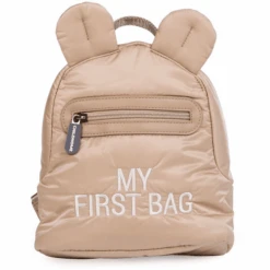CHILDHOME Kinderrucksack My First Bag Gesteppt Beige