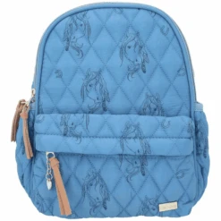Depesche Rucksack Blue Quilt Miss Melody Blau