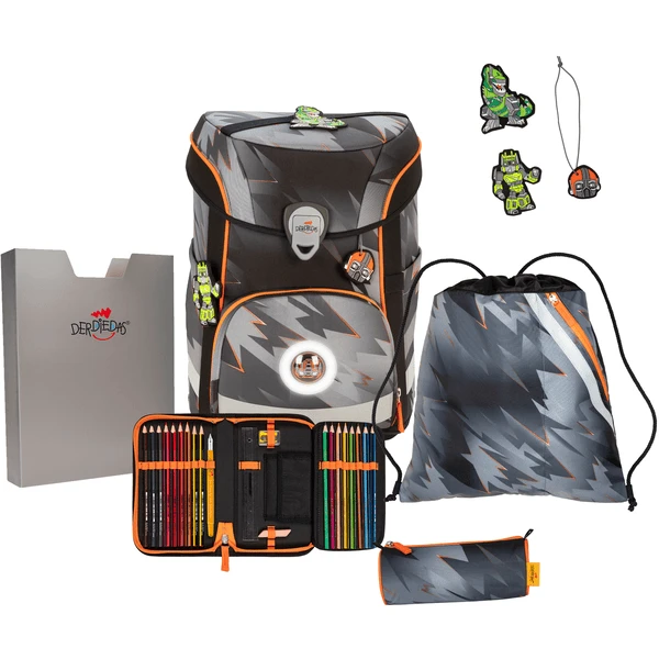 DerDieDas® ErgoFlex Easy Exklusiv LED Cyber Dino, 5-tlg. 3 DerDieDas® ErgoFlex Easy Exklusiv LED Cyber Dino, 5-tlg.