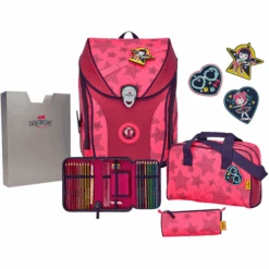 DerDieDas® ErgoFlex MAX Exclusive SUPERFLASH - Neon Star, 5-tlg.