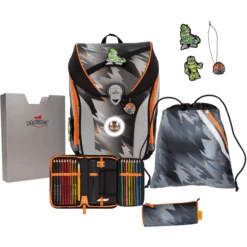 DerDieDas® ErgoFlex MAX Exklusiv LED Cyber Dino, 5-tlg.