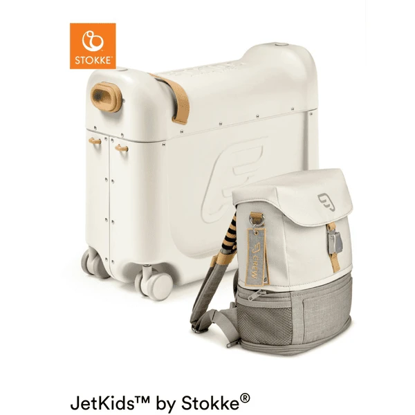 JETKIDS™ BY STOKKE® Aufsitzkoffer BedBox™ Mit Crew BackPack™ White 3 JETKIDS™ BY STOKKE® Aufsitzkoffer BedBox™ Mit Crew BackPack™ White