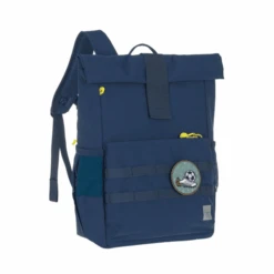 LÄSSIG Medium Rolltop Backpack Navy