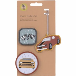 LÄSSIG School Patches Set Car