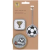 LÄSSIG School Patches Set Football -Schulbedarf laessig school patches set football a385629
