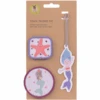 LÄSSIG School Patches Set Mermaid -Schulbedarf laessig school patches set mermaid a385553
