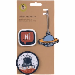LÄSSIG School Patches Set Space
