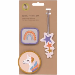 LÄSSIG School Patches Set Unicorn