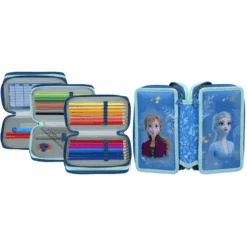 Scooli Triple Decker Frozen, Gefülltes Schüleretui