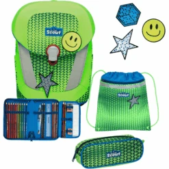 Scout Sunny II DIN Neon Safety - Green Gecko, 4-tlg.