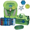 Scout Sunny II Neon Safety Set 4tlg. - Green Gecko -Schulbedarf scout sunny ii neon safety set 4tlg green gecko a330479