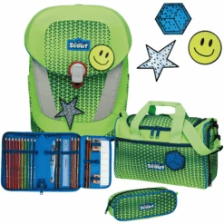 Scout Sunny II Neon Safety Set 4tlg. - Green Gecko