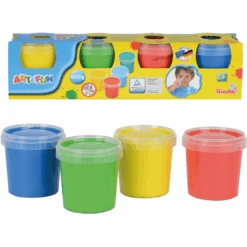 Simba Art & Fun Fingermalfarben Je 150g