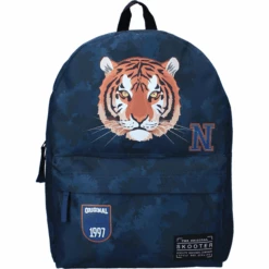 Kidzroom Vadobag Rucksack Skooter Tiger Boys Navy